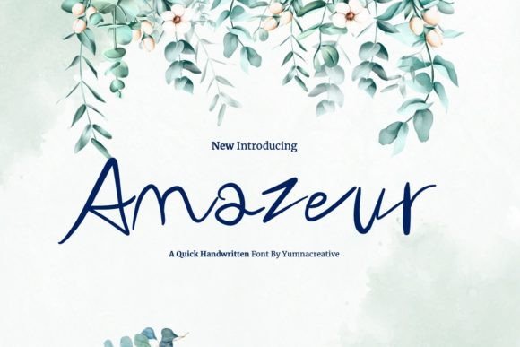 Amazeur Font - Featured Image