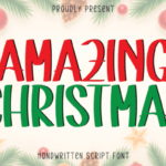 Amazing Christmas Font - Featured Image