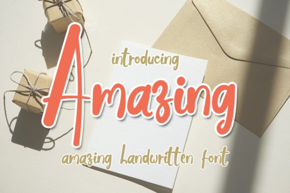 Amazing Font - Featured Image
