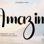 Amazing Font - Featured Image