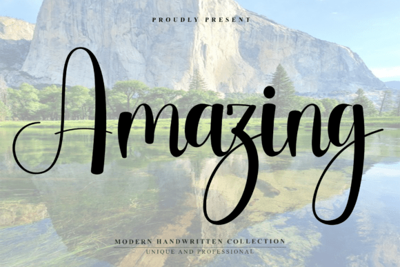 Amazing Font - Featured Image