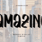 Amazing Font - Featured Image