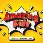 Amazing Kids Font - Featured Image