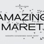 Amazing Maret Font - Featured Image