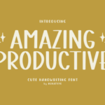 Amazing Productive Font - Featured Image