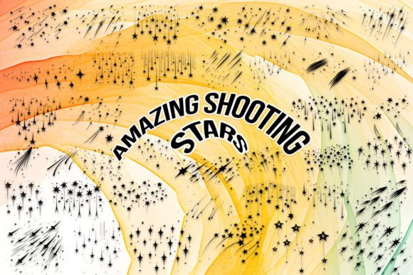 Amazing Shooting Stars Font - Featured Image