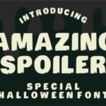 Amazing Spoiler Font - Featured Image