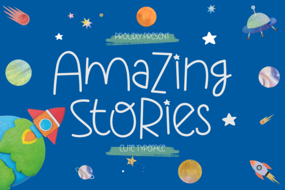 Amazing Stories Font - Featured Image