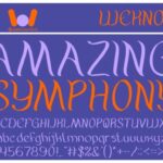 Amazing Symphony Font - Featured Image