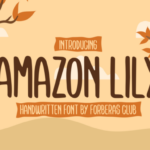 Amazon Lily Font - Featured Image