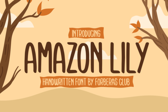 Amazon Lily Font - Featured Image
