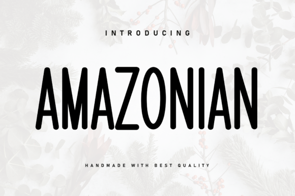 Amazonian Font - Featured Image