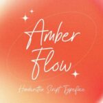 Amber Flow Font - Featured Image