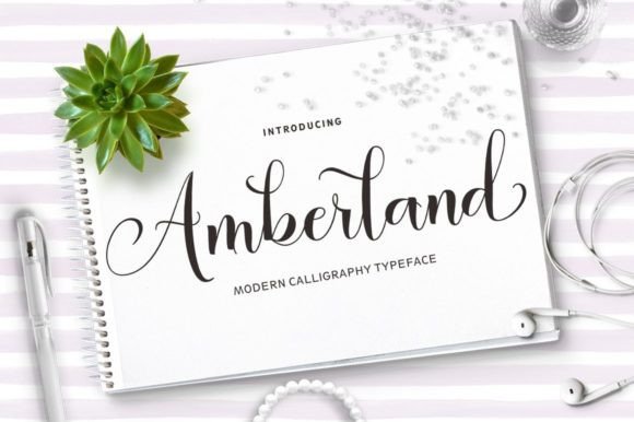 Amberland Font - Featured Image