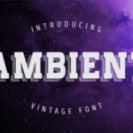Ambient Font - Featured Image