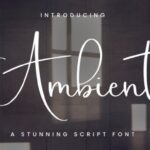 Ambient Font - Featured Image
