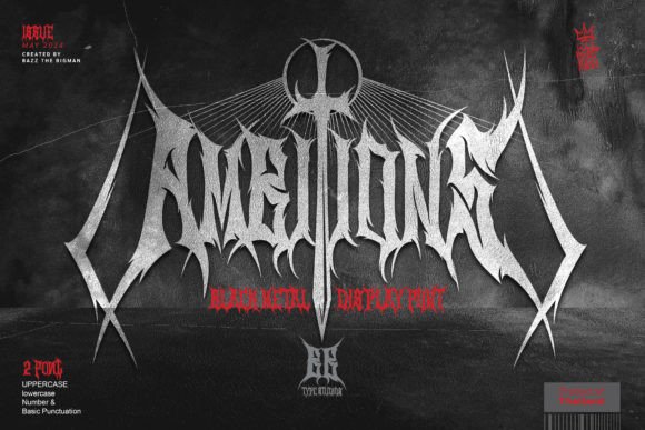 Ambitions Font - Featured Image