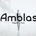 Amblas Font - Featured Image