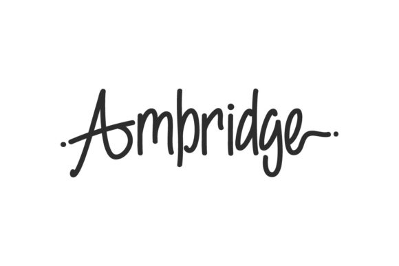 Ambridge Font - Featured Image