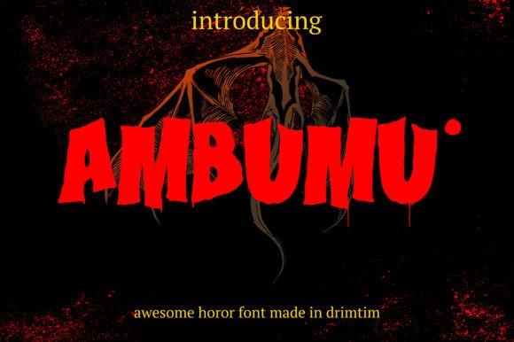 Ambumu Font - Featured Image