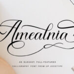 Amealnia Font - Featured Image
