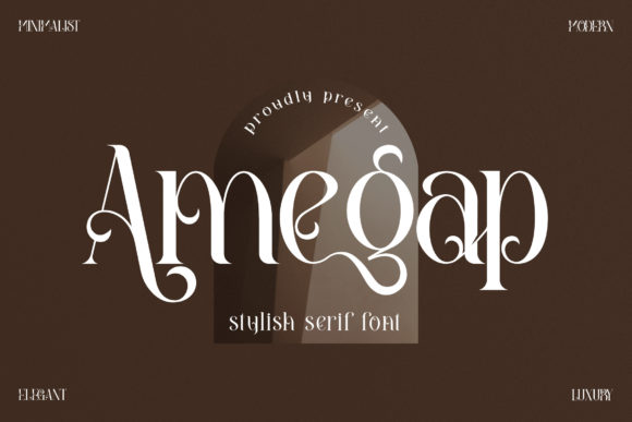 Amegap Font - Featured Image