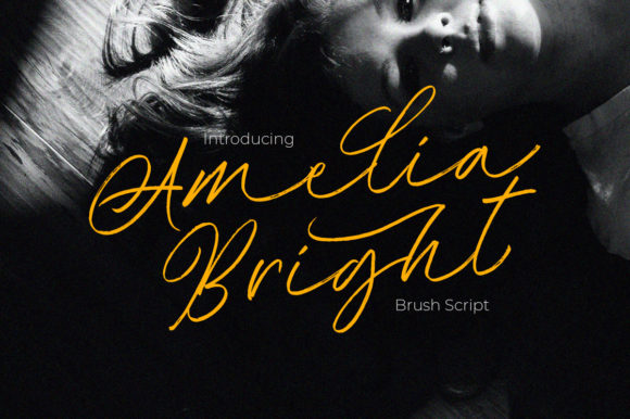 Amelia Bright Font - Featured Image