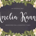 Amelia Kanny Font - Featured Image
