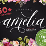Amelia Script Font - Featured Image