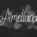 Ameliana Font - Featured Image