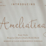 Ameliatina Font - Featured Image