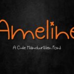Ameline Font - Featured Image