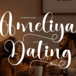 Ameliya Dating Font - Featured Image