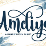 Ameliya Font - Featured Image