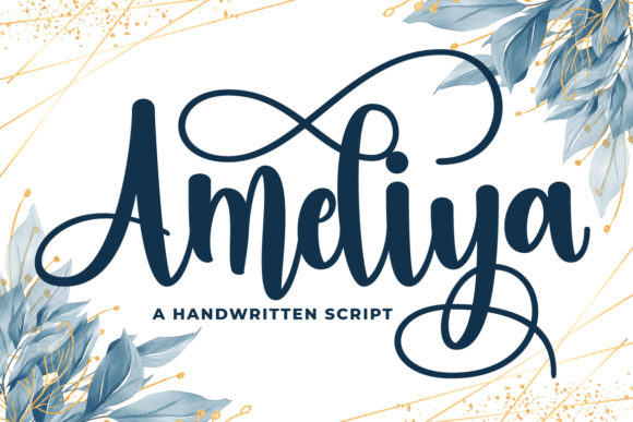 Ameliya Font - Featured Image