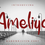 Ameliya Font - Featured Image
