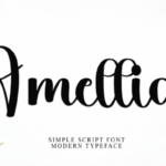 Amellia Font - Featured Image