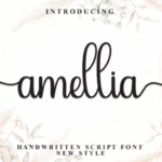Amellia Font - Featured Image