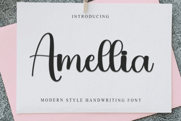 Amellia Font - Featured Image