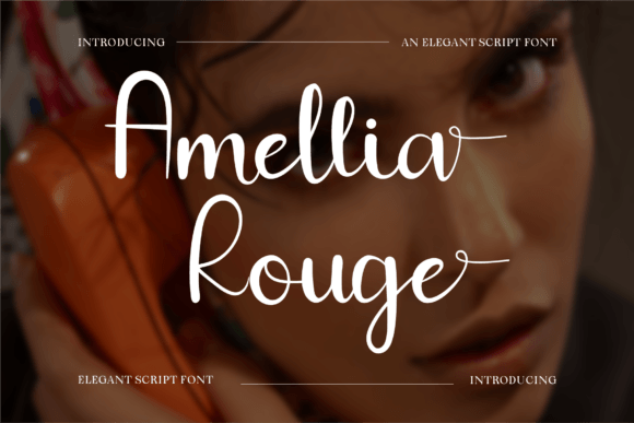 Amellia Rouge Font - Featured Image