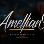 Amellian Font - Featured Image