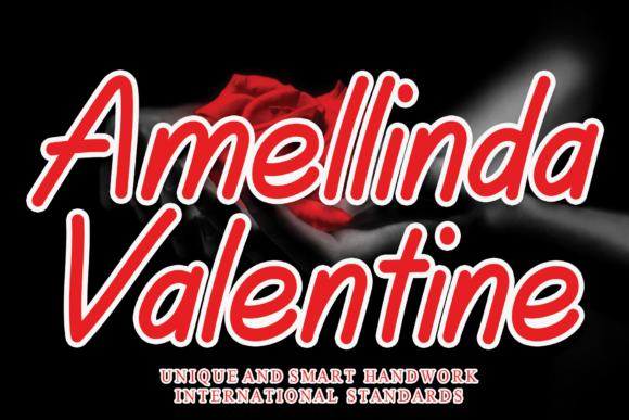 Amellinda Valentine Font - Featured Image