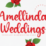 Amellinda Weddings Font - Featured Image