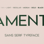 Amenti Font - Featured Image