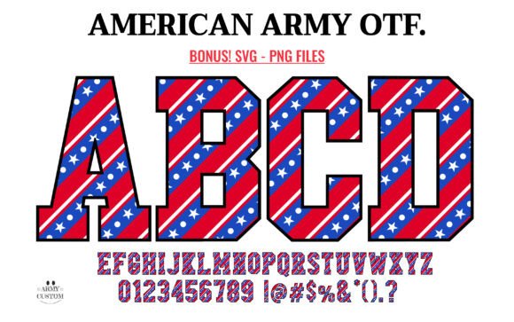 American 4th of July Font - Featured Image