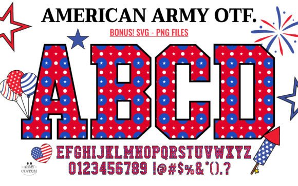 American Army Font - Featured Image