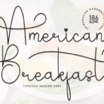American Breakfast Font - Featured Image