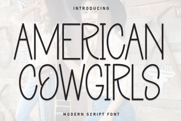 American Cowgirls Font - Featured Image