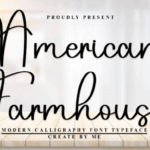 American Farmhouse Font - Featured Image