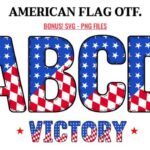American Flag Font - Featured Image